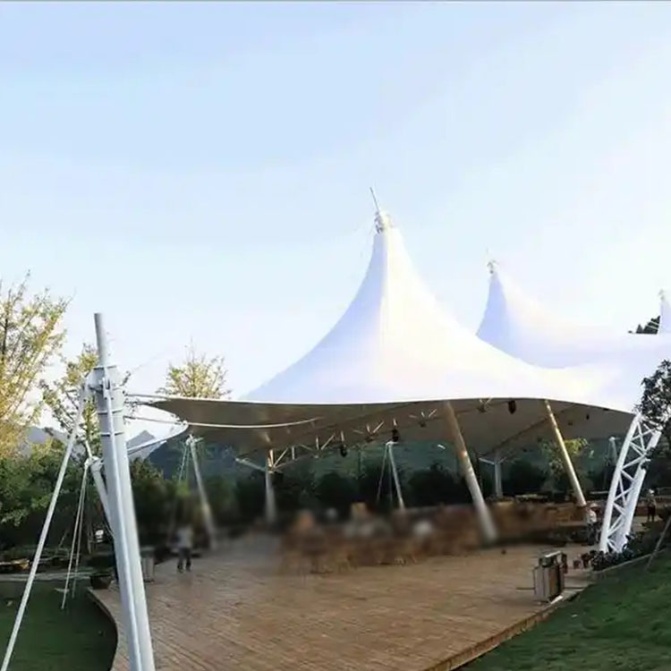 峨眉山市膜结构景观棚